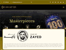 Tablet Screenshot of graymatterdubai.com